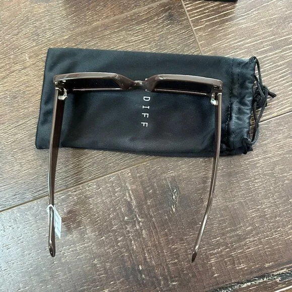 DIFF Women's Brown Sunglasses